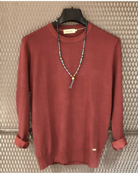 Maglia Gianni Lupo melange col. ocra