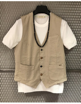 Gilet Gianni Lupo col. beige