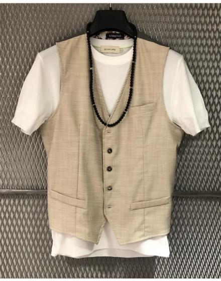 Gilet Street22 a quadri