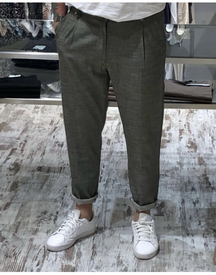 Pantalone Gianni Lupo basic col.blu
