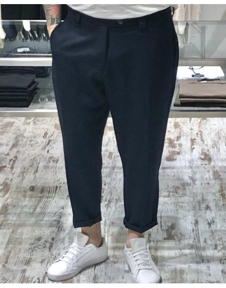 Pantalone mod. Capri col.grigio perla