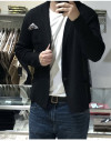 Giacca in maglia col. grigio