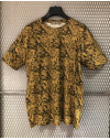 T-shirt Gianni Lupo floreale col. blu