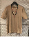 T-shirt Gianni Lupo basic col. camel