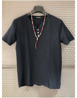 T-shirt Street22 lino/cotone