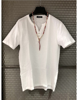 T-shirt Street22 lino/cotone