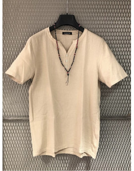 T-shirt Street22 lino/cotone