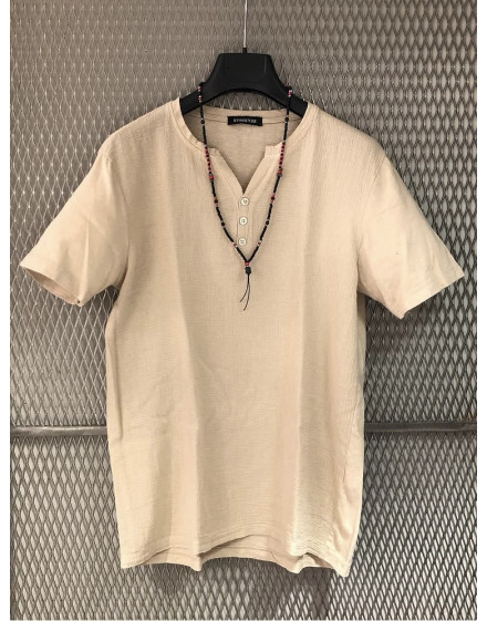 T-shirt Street22 lino/cotone