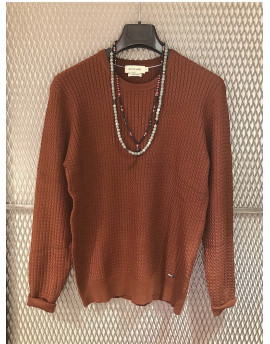 Maglia Gianni Lupo col. tabacco