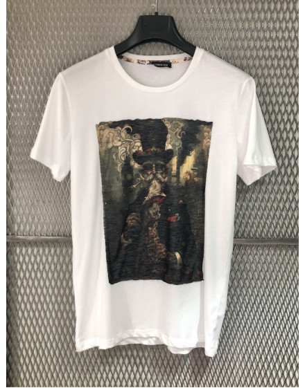 T-shirt Street22 col. bianco
