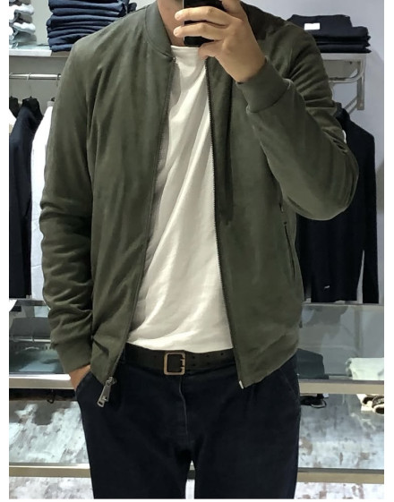 Giacca Street22 melange col. blu