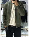 Giacca Street22 melange col. blu