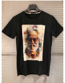 T-shirt Street22 col. nero