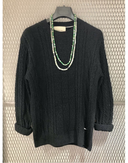 Maglia Gianni Lupo ciniglia col. beige