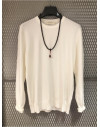 Maglia Gianni Lupo basic col. bianco