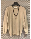 Maglia Gianni Lupo basic col. beige