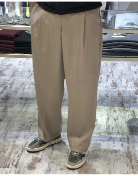 Pantalone Gianni Lupo cargo col. camel