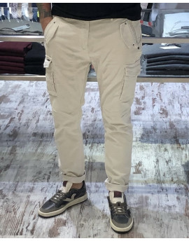 Pantalone Gianni Lupo cargo velluto