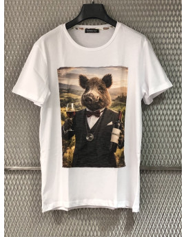 T-shirt Street22 col. bianco