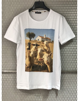 T-shirt Street22 col. bianco