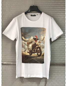 T-shirt Street22 col. bianco